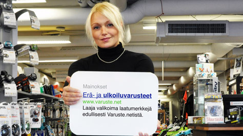 Nina, Markkinointivastaava – Varuste.net